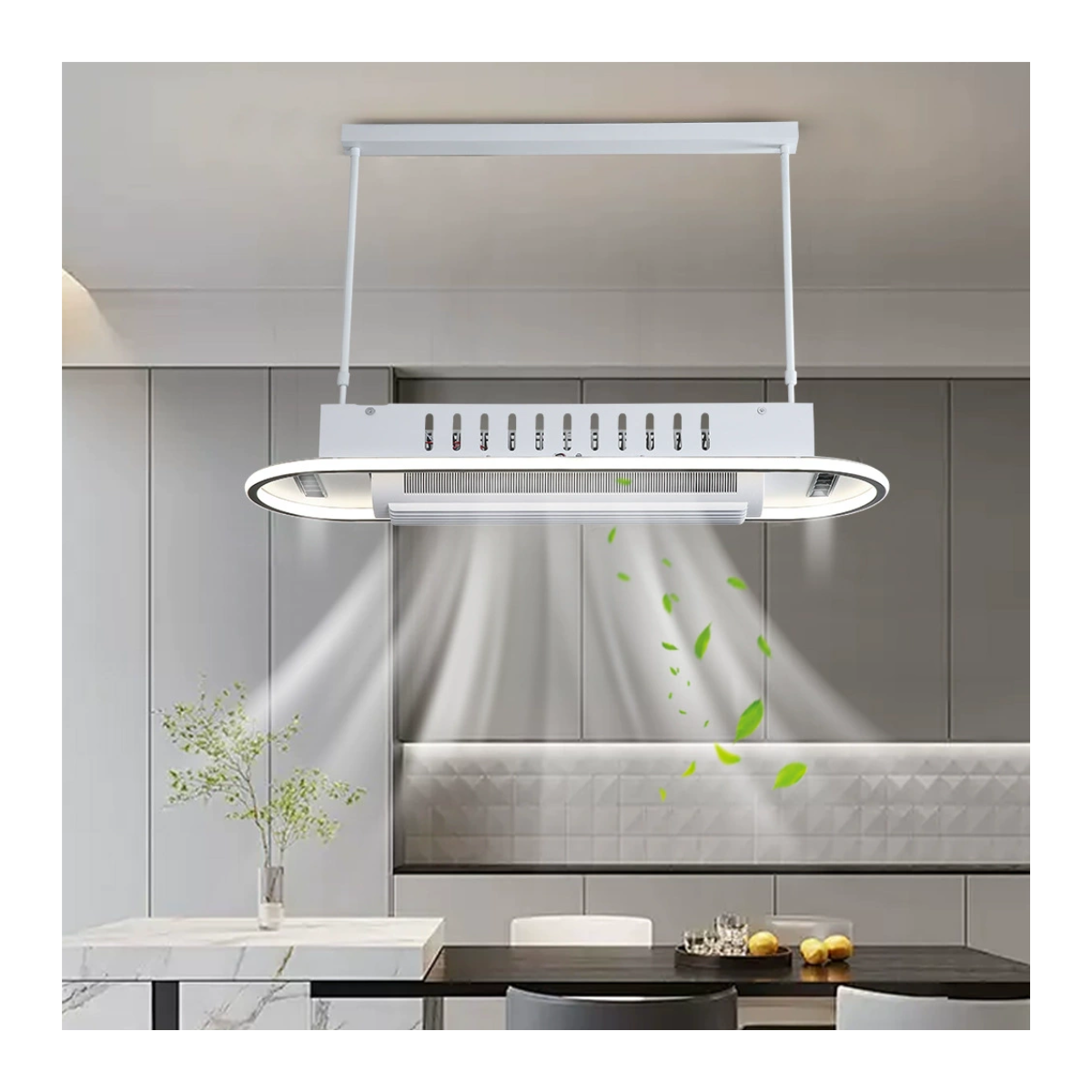 Turbine Vent Fan Light